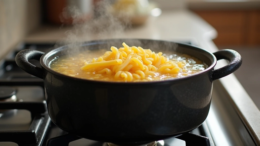 Boxed Mac and Cheese Upgrade Ideas – Make It Gourmet - Step 2: Boil Pasta