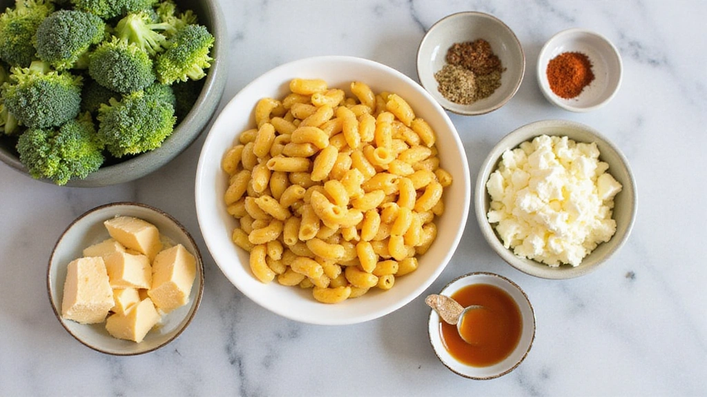 Broccoli Mac and Cheese – Cheesy Way to Eat Your Greens - Step 1: Prepare Ingredients