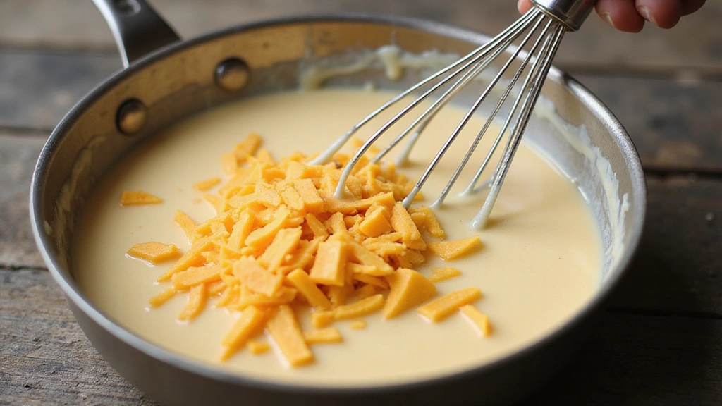 Buffalo Chicken Mac and Cheese – Spicy and Cheesy Combo - Step 3: Make the Cheese Sauce