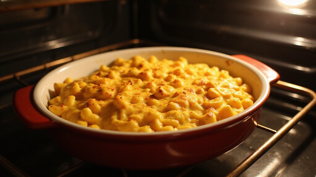 Butternut Squash Mac and Cheese – Cozy and Healthier Twist - Step 8: Bake the Mac and Cheese