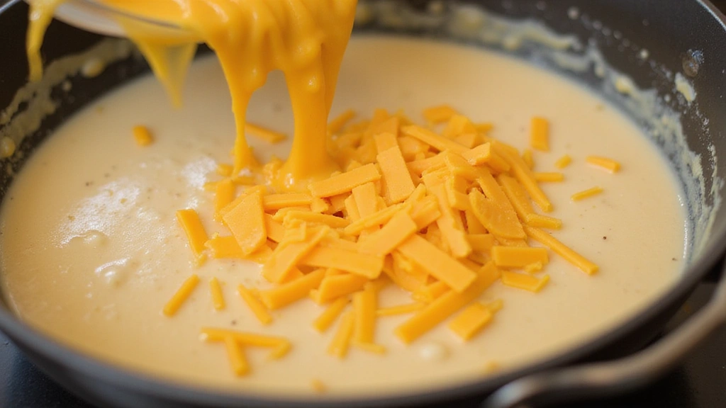Cheese Sauce for Mac and Cheese – Perfect Every Time - Step 4: Incorporate Cheeses