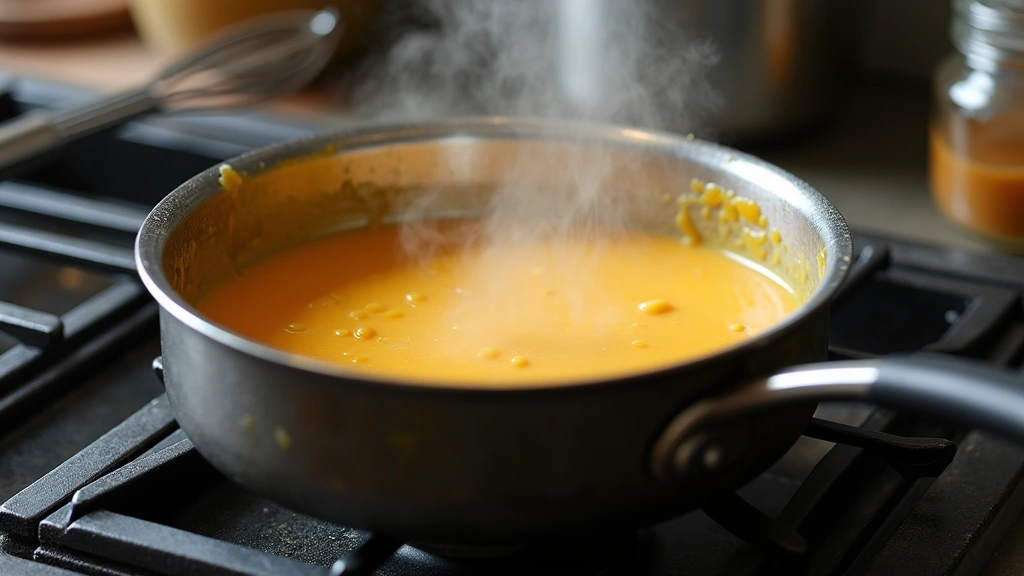 Cheese Sauce for Mac and Cheese – Perfect Every Time - Step 6: Simmer the Sauce