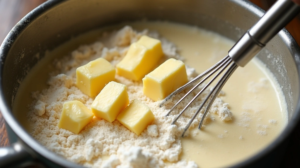 Chick-fil-A Mac and Cheese Copycat Recipe – Spot On - Step 2: Make the Roux