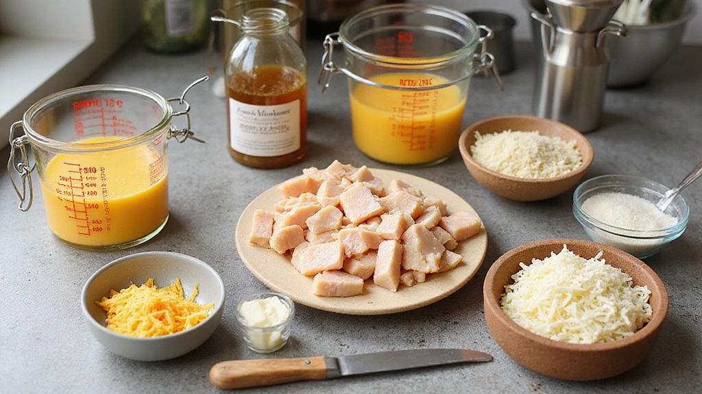 Chicken Mac and Cheese – Comfort Food with Protein - Step 1: Prepare Ingredients