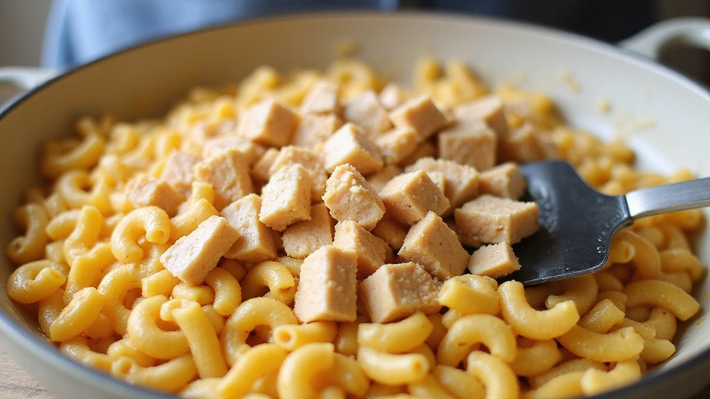 Chicken Mac and Cheese – Comfort Food with Protein - Step 6: Add Chicken