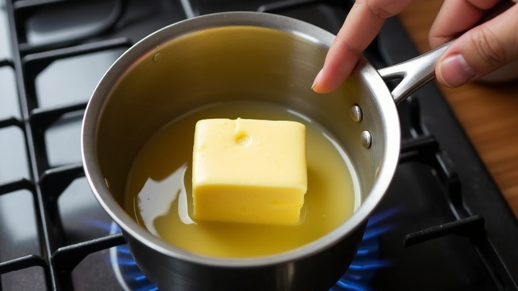 Creamy Roux for Mac and Cheese – Chef’s Secret Base - Step 2: Melt Butter