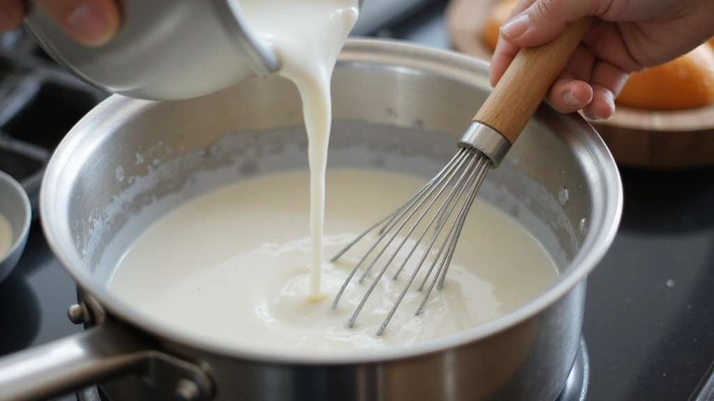 Creamy Roux for Mac and Cheese – Chef’s Secret Base - Step 4: Gradually Add Milk