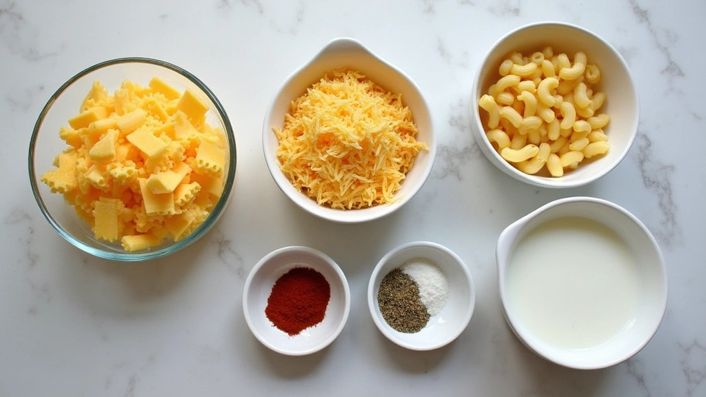 Crock Pot Mac and Cheese – Set It and Forget It - Step 1: Prepare Ingredients