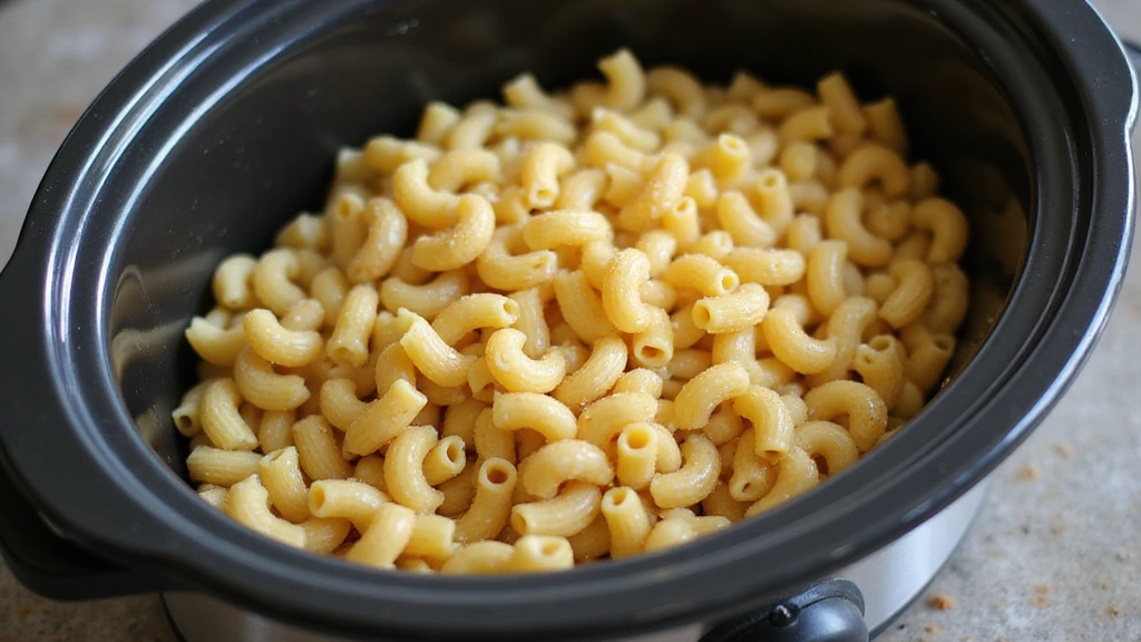 Crockpot Mac and Cheese with Velveeta – Effortless and Creamy - Step 2: Cook Pasta