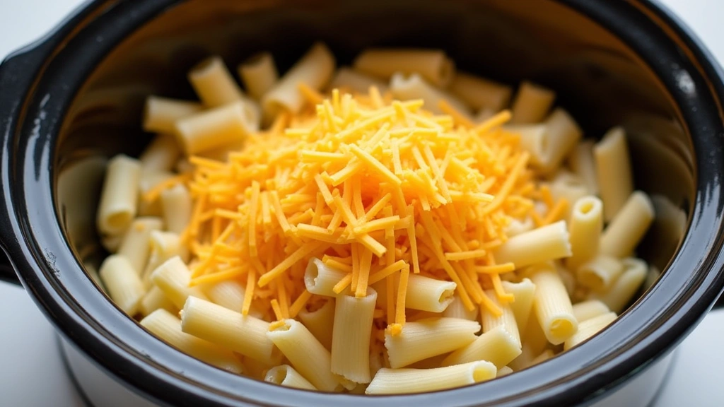 Crockpot Mac and Cheese with Velveeta – Effortless and Creamy - Step 3: Add Cheese
