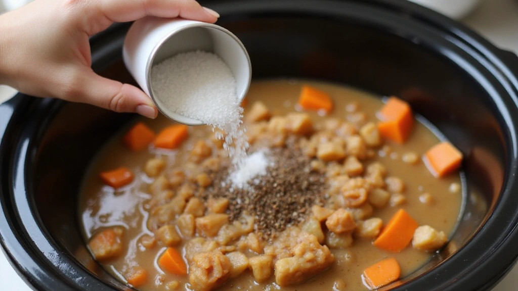 Crockpot Mac and Cheese with Velveeta – Effortless and Creamy - Step 5: Season the Dish