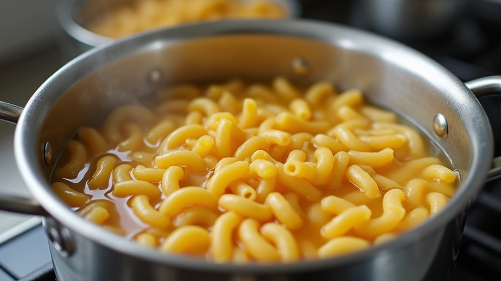 Healthier Mac and Cheese – Lighter but Still Cheesy - Step 2: Cook the Pasta
