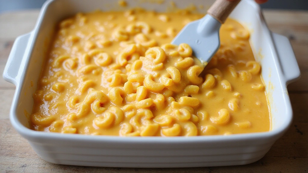 Healthier Mac and Cheese – Lighter but Still Cheesy - Step 7: Transfer to Baking Dish