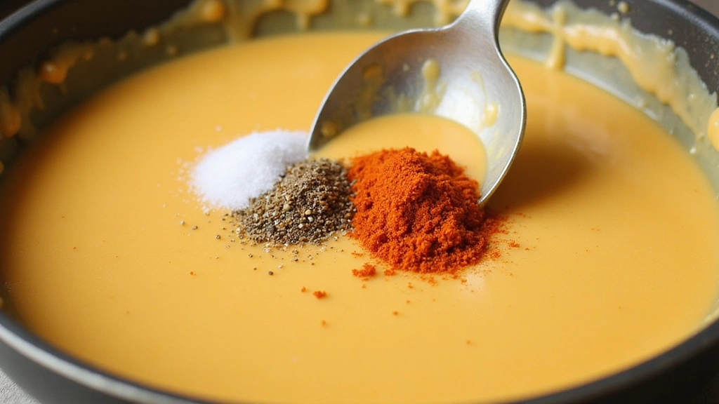 Homemade Mac and Cheese – Classic Recipe Made Easy - Step 4: Season the Sauce