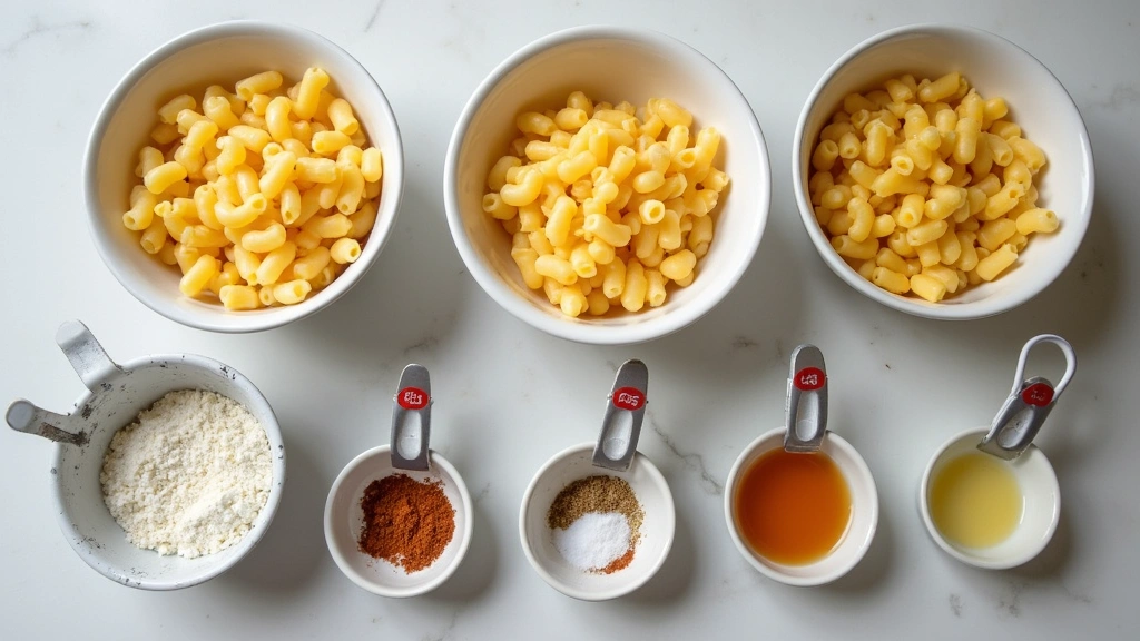 Mac and Cheese Bites – Party Favorite Snack - Step 1: Prepare Ingredients
