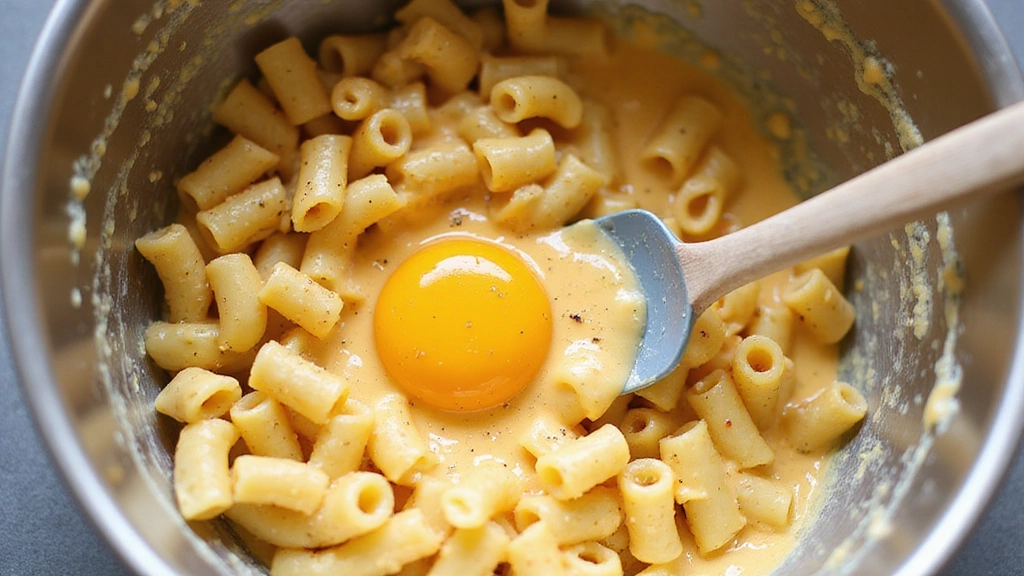 Mac and Cheese Bites – Party Favorite Snack - Step 4: Combine Macaroni and Sauce