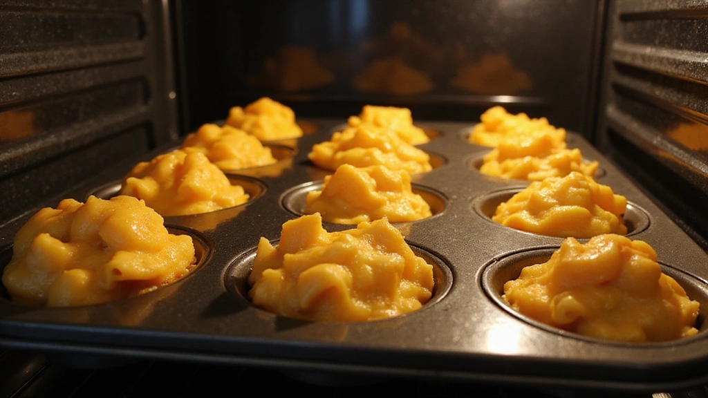 Mac and Cheese Cups – Fun and Portable Snack - Step 6: Bake the Cups