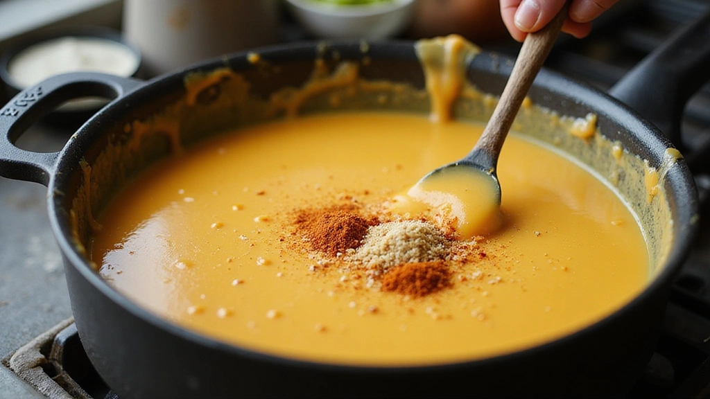 Mac and Cheese with Bacon – Smoky and Crispy Perfection - Step 4: Season the Sauce