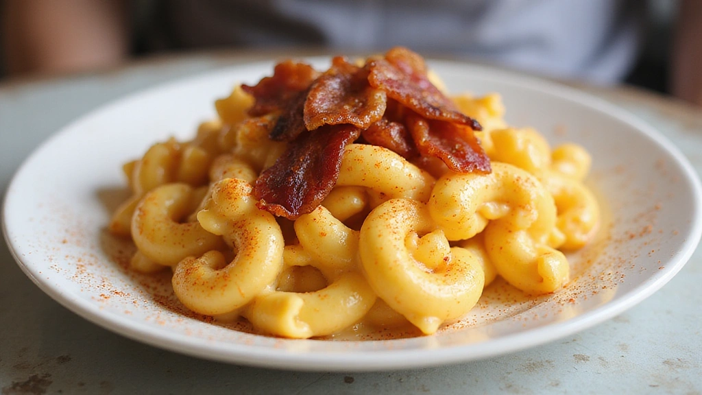 Mac and Cheese with Bacon – Smoky and Crispy Perfection - Step 8: Serve and Enjoy
