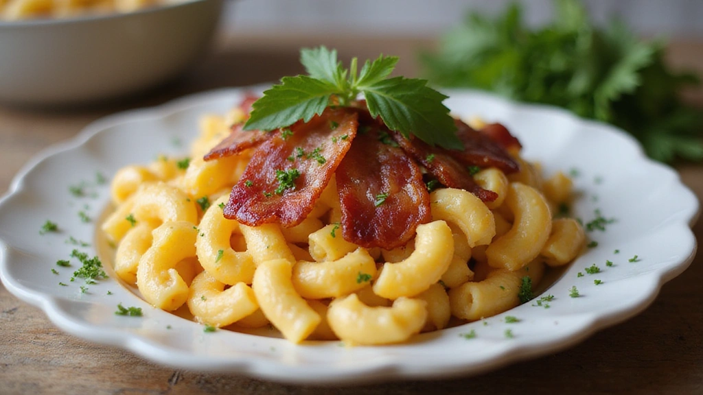 Mac and Cheese with Bacon – Smoky and Crispy Perfection