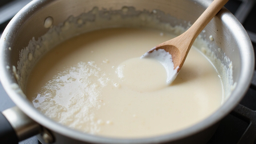 Mac and Cheese with Bread Crumbs – Crunchy Topping Recipe - Step 3: Create the Bechamel Sauce