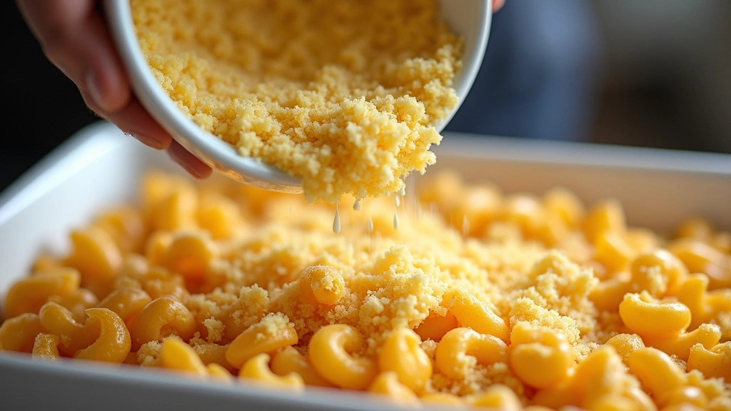 Mac and Cheese with Bread Crumbs – Crunchy Topping Recipe - Step 6: Prepare the Topping