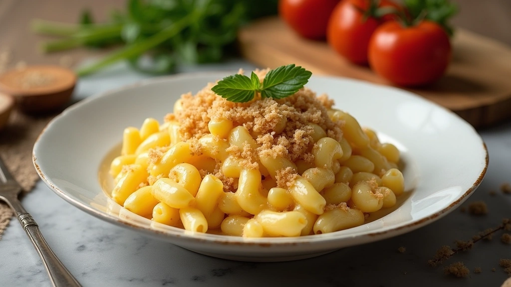 Mac and Cheese with Bread Crumbs – Crunchy Topping Recipe