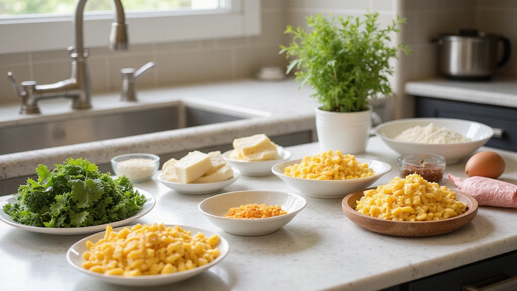 Mac and Cheese with Cream Cheese – Extra Creamy Texture - Step 1: Prepare Ingredients