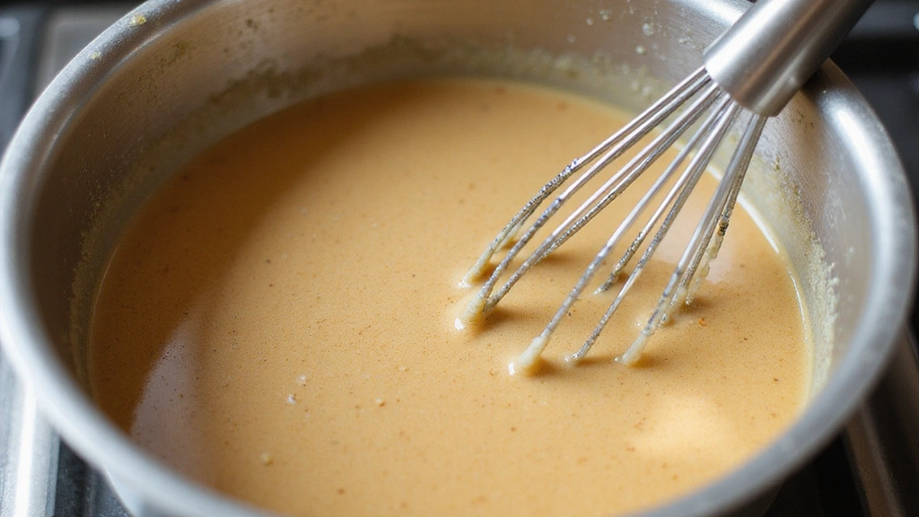 Mac and Cheese with Cream Cheese – Extra Creamy Texture - Step 4: Add Milk to Roux