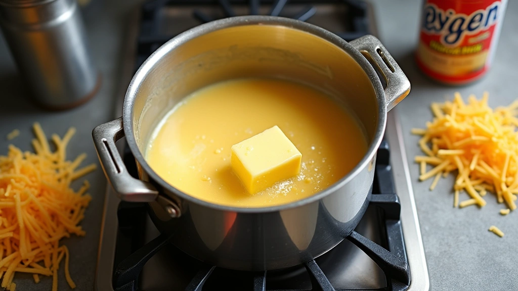 Mac and Cheese with Evaporated Milk – Old-Fashioned Goodness - Step 3: Make the Cheese Sauce