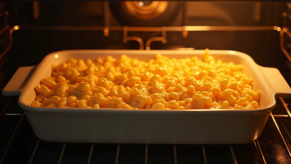 Mac and Cheese with Heavy Cream – Ultra-Rich and Smooth - Step 7: Bake the Dish