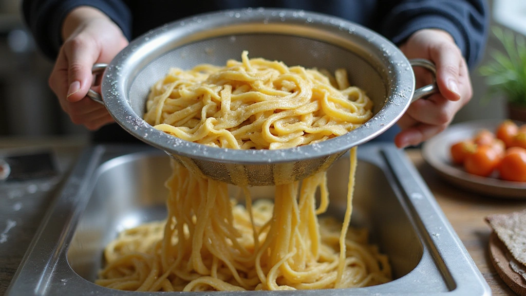 Microwave Mac and Cheese – Quick 5-Minute Meal - Step 4: Drain Excess Water