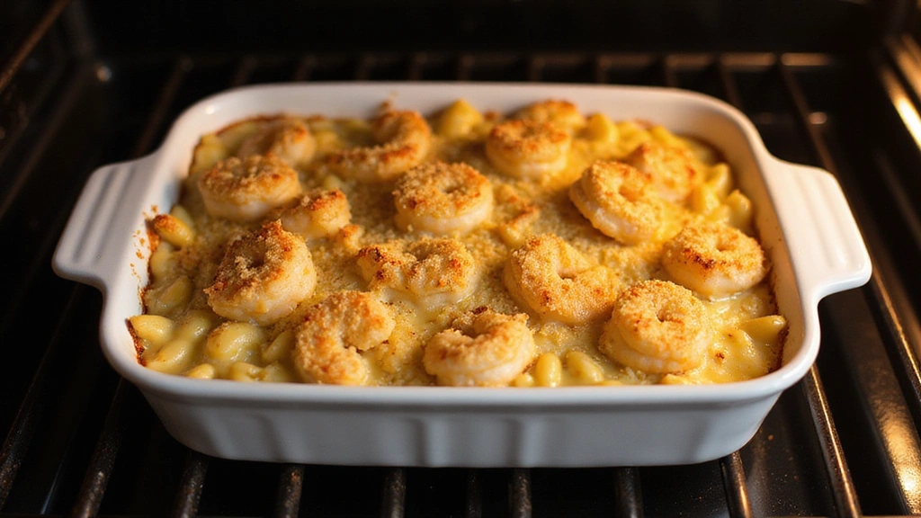 Shrimp Mac and Cheese – Coastal Twist on a Classic - Step 8: Bake to Perfection
