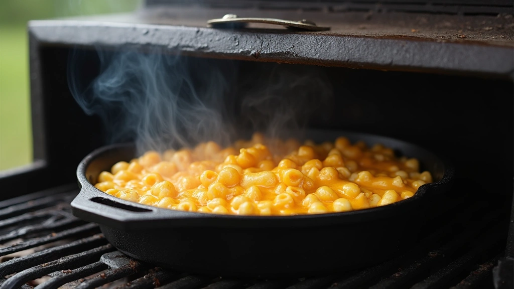 Smoker Mac and Cheese – The Ultimate BBQ Side - Step 7: Smoke the Mac and Cheese