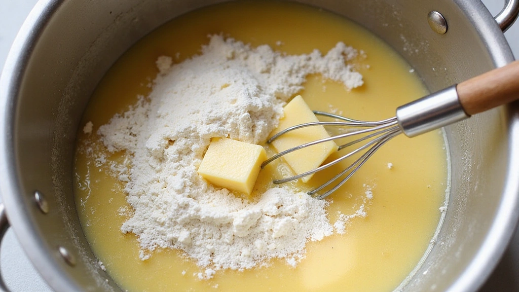 Thanksgiving Mac and Cheese – Holiday Crowd Favorite - Step 3: Make the Roux