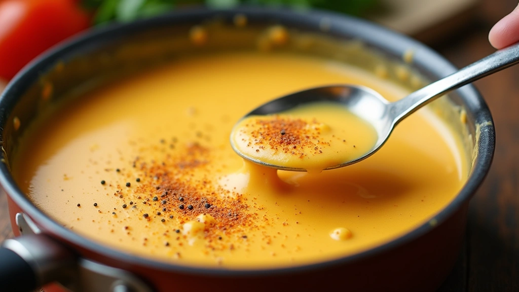 Thanksgiving Mac and Cheese – Holiday Crowd Favorite - Step 5: Season the Sauce