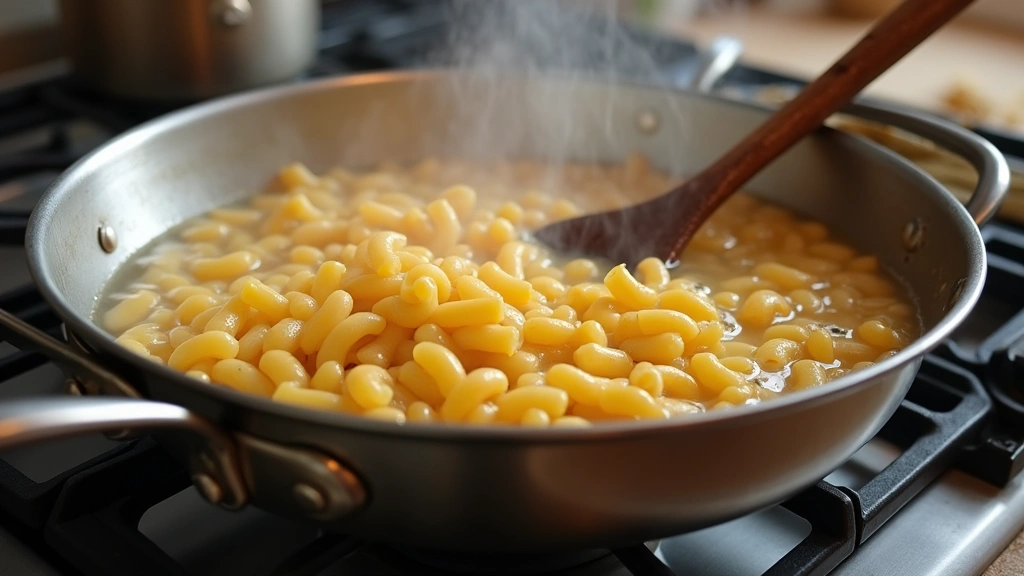 Velveeta Mac and Cheese Recipe – Smooth and Melty - Step 1: Boil the Pasta