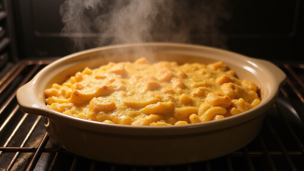 Velveeta Mac and Cheese Recipe – Smooth and Melty - Step 7: Bake the Mac and Cheese