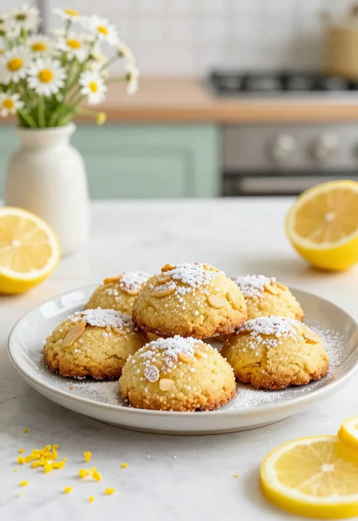 10 Almond Flour Keto Recipes for Easy Low-Carb Baking - 5. Almond Flour Cookies with Lemon Zest