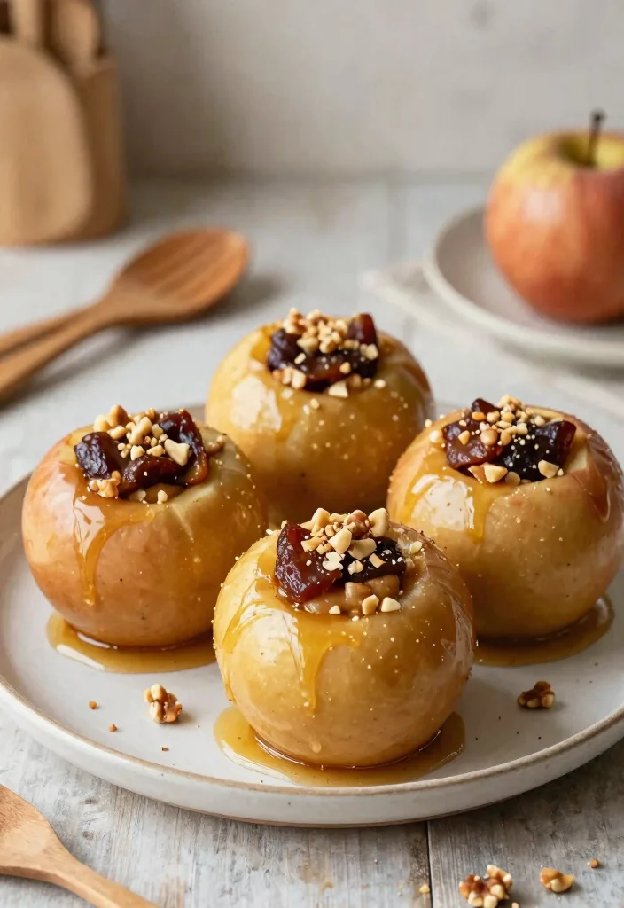 10 Date Dessert Recipes for Naturally Sweet Easy Treat Ideas - 4. Date and Peanut Butter Stuffed Apples
