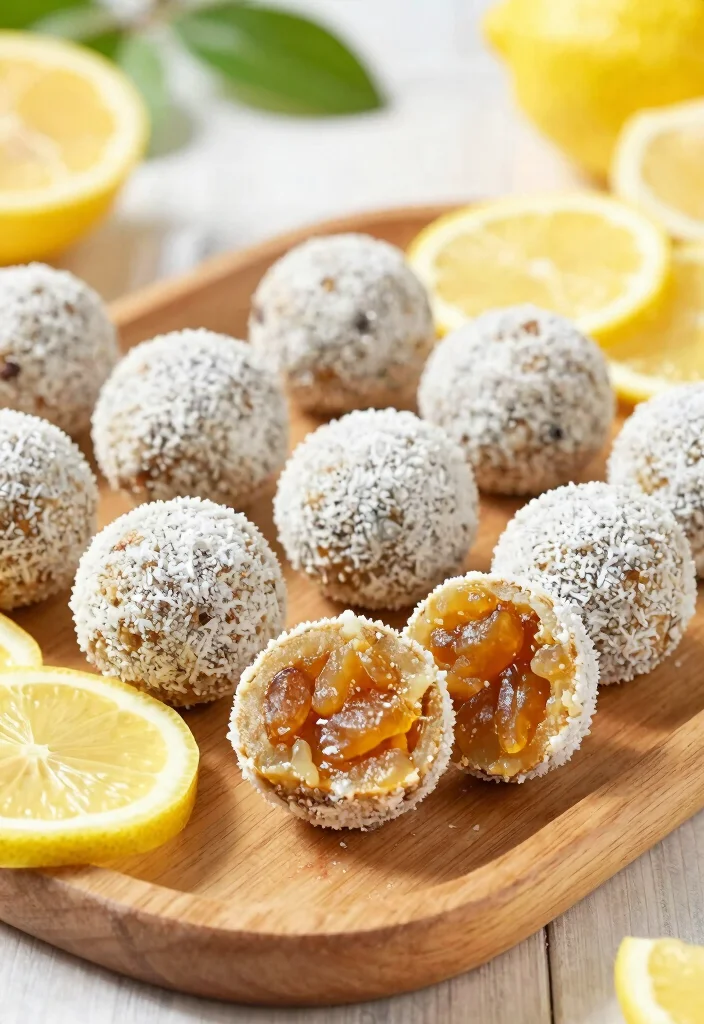 10 Date Dessert Recipes for Naturally Sweet Easy Treat Ideas - 7. Date-Lemon Energy Bites