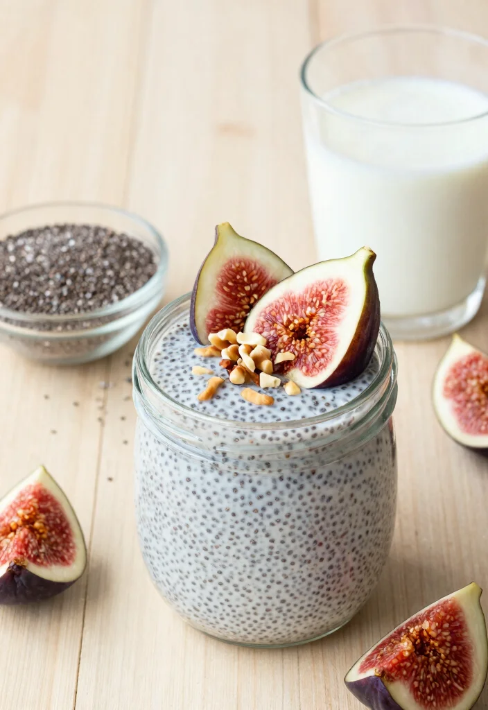 10 Fig Dessert Recipes for Cozy Sweet Seasonal Baking - 4. Chia Seed Fig Pudding