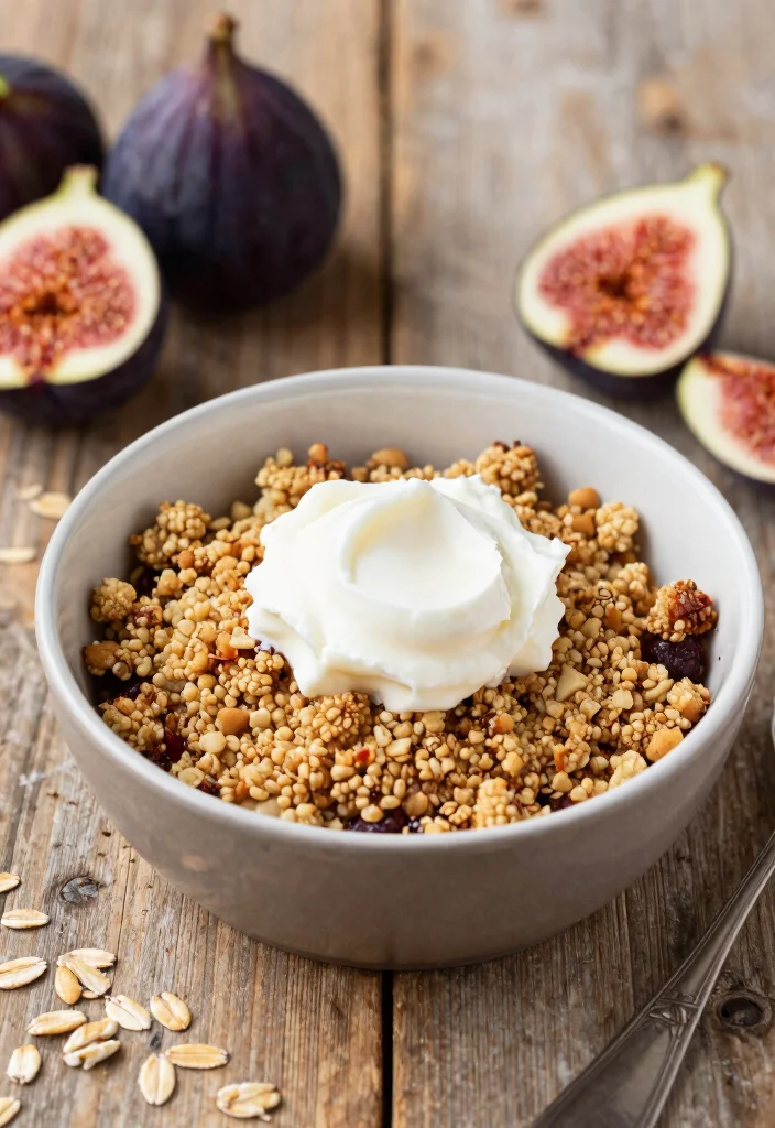 10 Fig Dessert Recipes for Cozy Sweet Seasonal Baking - 8. Spiced Fig Crumble
