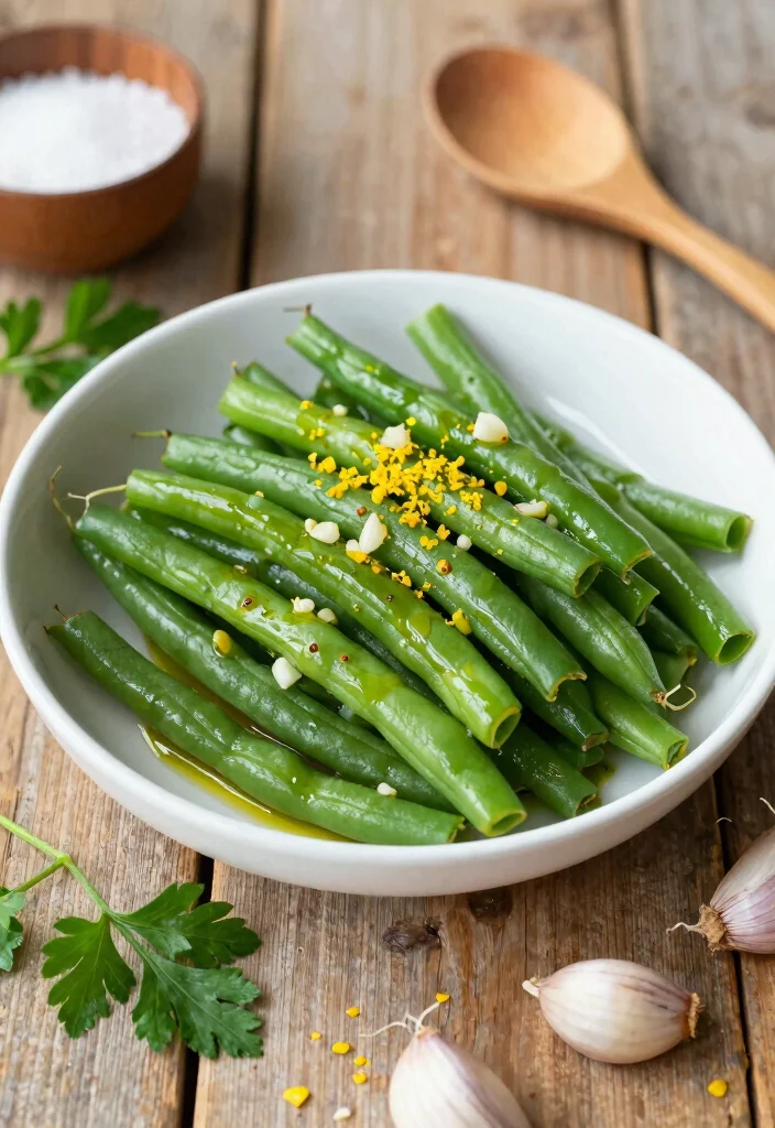 10 Green Bean Vegan Recipes for Easy Flavorful Sides - 1. Garlic Sautéed Green Beans
