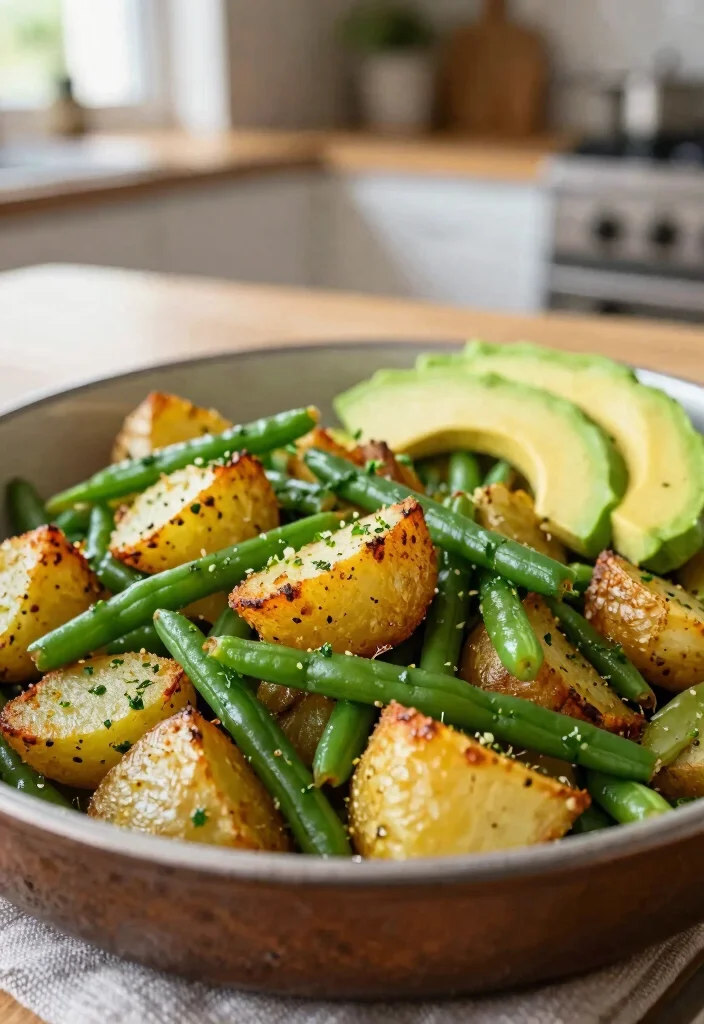 10 Green Bean Vegan Recipes for Easy Flavorful Sides - 10. Green Bean and Potato Hash