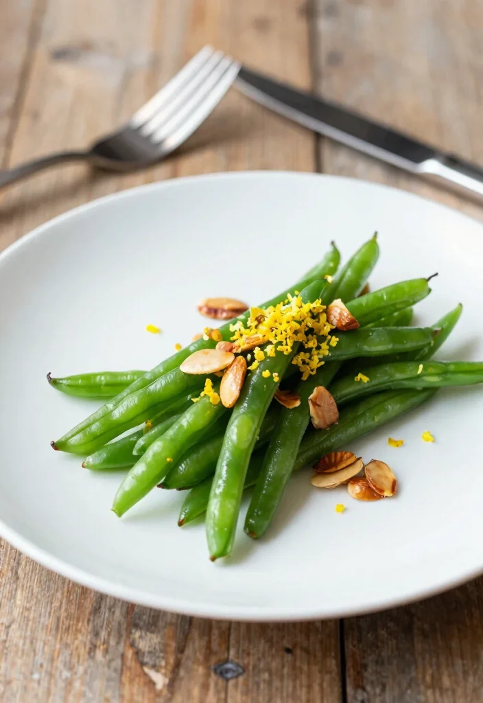 10 Green Bean Vegan Recipes for Easy Flavorful Sides - 4. Green Bean Almondine