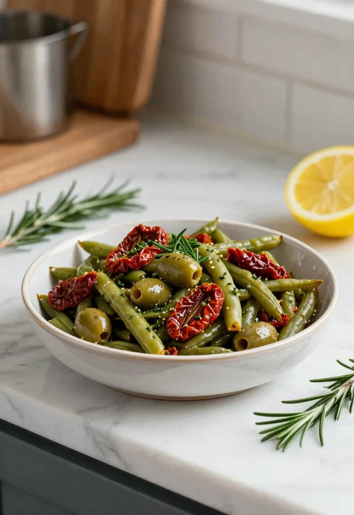 10 Green Bean Vegan Recipes for Easy Flavorful Sides - 8. Mediterranean Green Beans