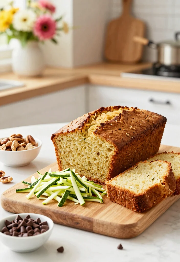 10 Healthy Bread Recipes for Nutritious Homemade Baking - 9. Zucchini Bread