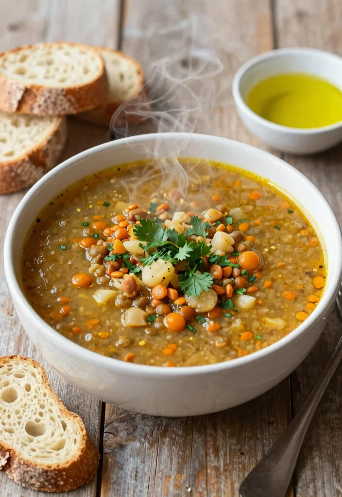 10 Healthy Yam Recipes for Nourishing Cozy Sides - 10. Yam and Lentil Soup