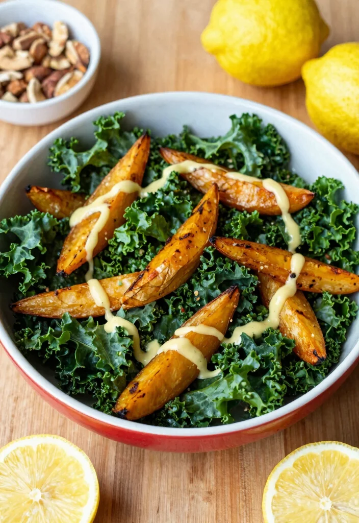 10 Healthy Yam Recipes for Nourishing Cozy Sides - 4. Yam and Kale Salad